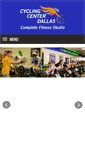Mobile Screenshot of cyclingcenterdallas.com